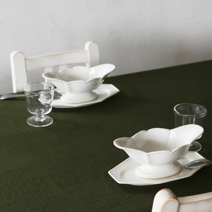 ナイル(カーキ) テーブルクロス