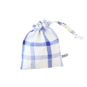 メイ(ブルー) フリル巾着Ｓ